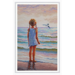 Cross-stitch kit "Where are the dolphins?" M999