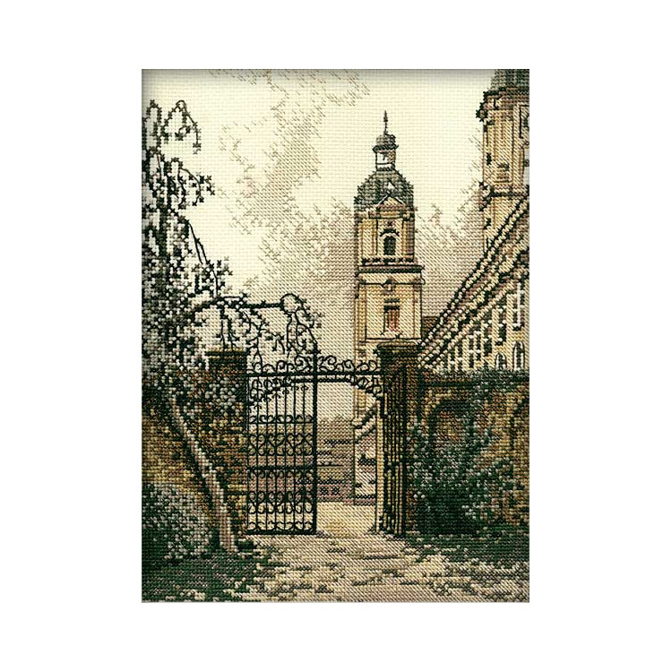 Cross-stitch kit "The Gate in the Town" R169