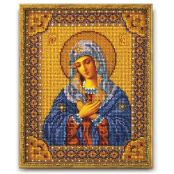 Icon beaded embroidery kit "Our Lady of Tenderness" RB-153