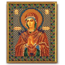Icon beaded embroidery kit  Our Lady "Softener of Evil Hearts" RB-154