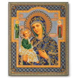 Icon beaded embroidery kit "Our Lady of Jerusalem" RB-164