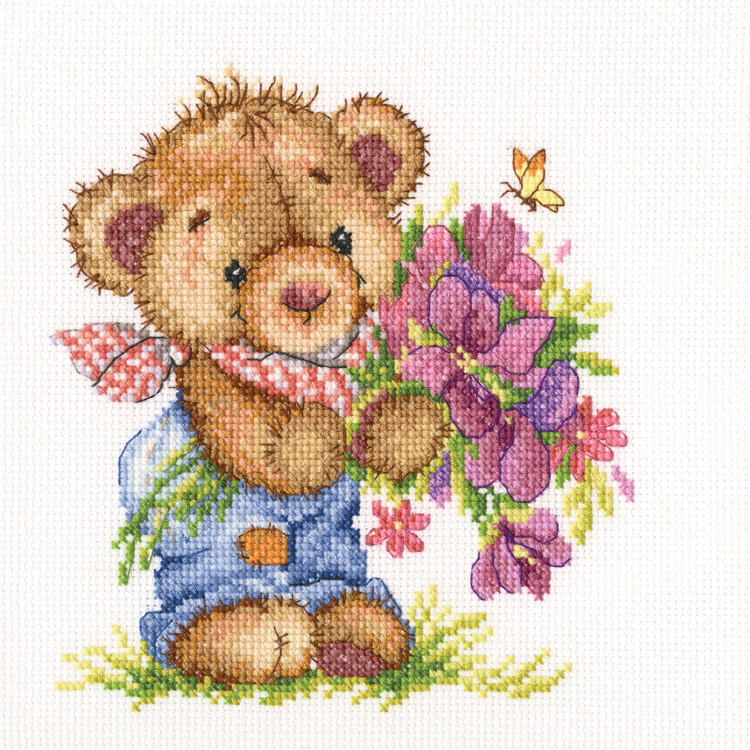 Cross-stitch kit "Giving you flowers" C266