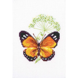 Cross-Stitch kit "Caraway and butterfly" EH365