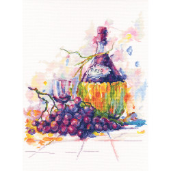 Cross-stitch kit "Grape wine" M615