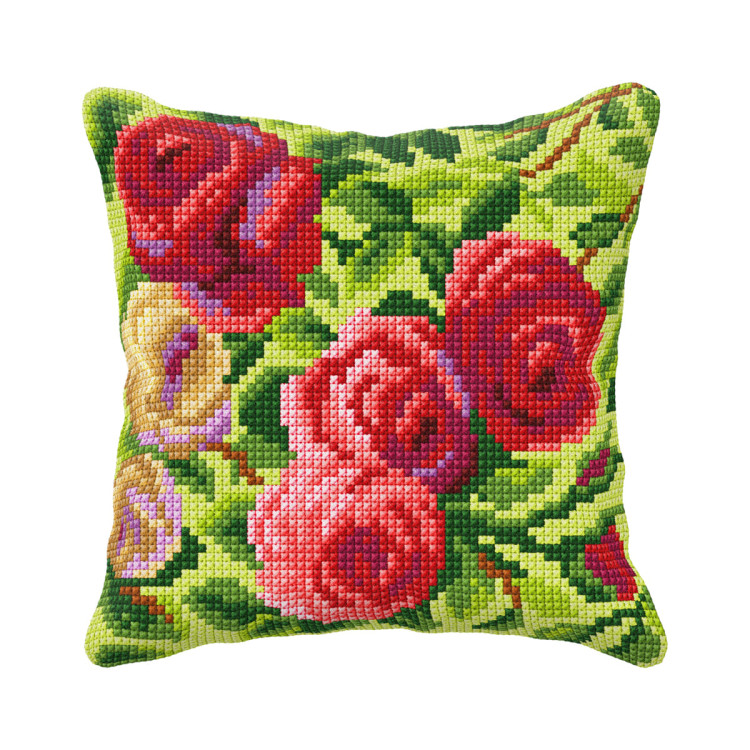 Cushion kits for embroidery