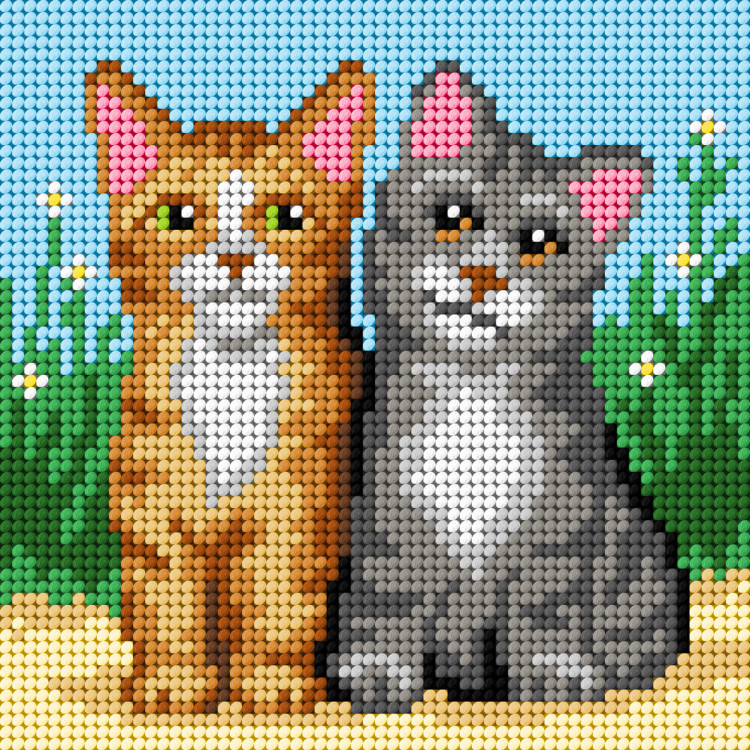 Cross stitch kit for beginners