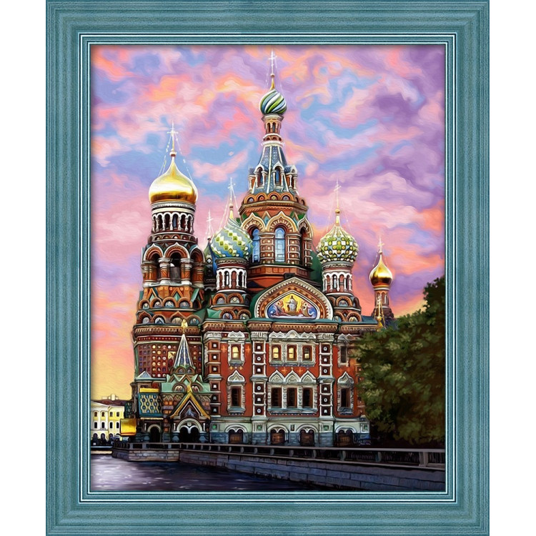 Diamant-Malset St. Petersburg 50x40 cm AZ-1628