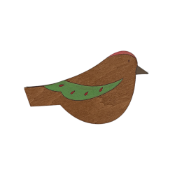 Магнитный иглодержатель. Птица зеленая KF059/200-2