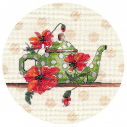 Cross-stitch kit "Tea miniature-1" S1586