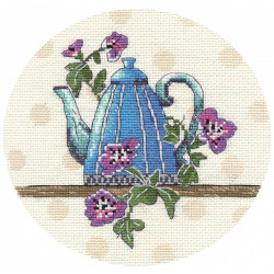 Cross-stitch kit "Tea miniature-4" S1589
