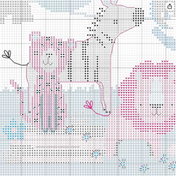 Kreuzstichset „Jungle Birth Record“ 25x20 cm D70-35443