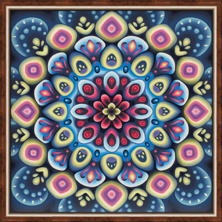 Diamond painting kit "Mandala of success" 40*40cm AM1755