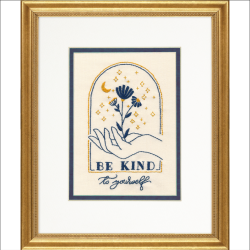 Kreuzstichset „Be Kind to Yourself“ D71-06260