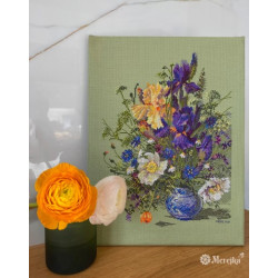 Irises and Wildflowers 25x35 SK249