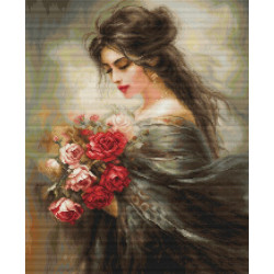 Petit Point Kit „Serene Beauty“ 18x22cm SG703