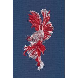Набор для вышивки крестом "Рыбка-Петушок" S1597
