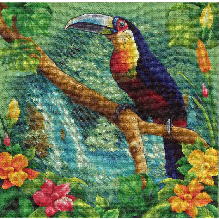 Cross stitch kit PANNA "At the source of the Amazon" PPT-1197