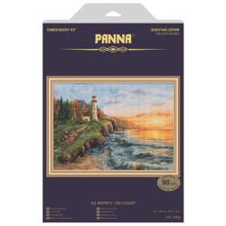 Cross stitch kit PANNA "On the shore" PPS-7369