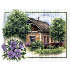 Cross stitch kit PANNA "Summer in the village" PPS-0322