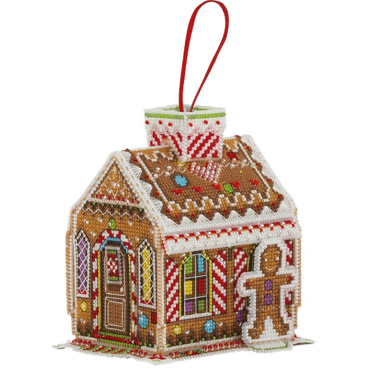 Kreuzstich-Set PANNA "Lebkuchenhaus" PIG-1575