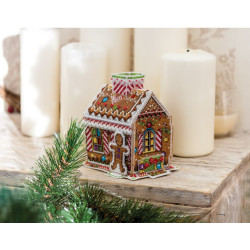 Cross stitch kit PANNA "Gingerbread house" PIG-1575