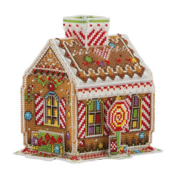 Kreuzstich-Set PANNA "Lebkuchenhaus" PIG-1575