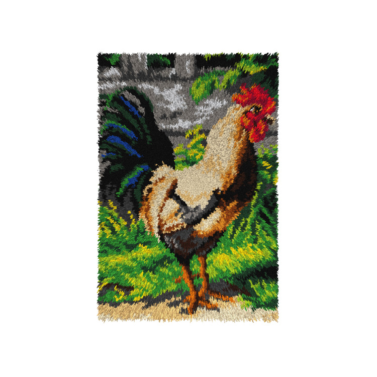 Pagalvėlių komplektas su užraktu ir kabliuku "Rooster" 50x74,5 cm SA4242