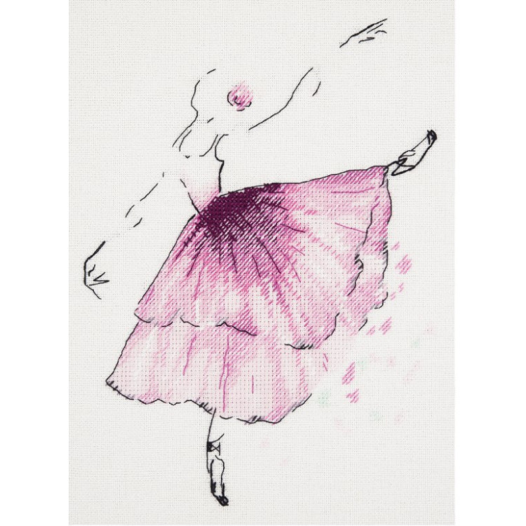Kreuzstichset PANNA „Ballerina. Anemone“ PC-1886