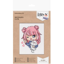 Cross stitch kit KLART "Cutie" KL8-554