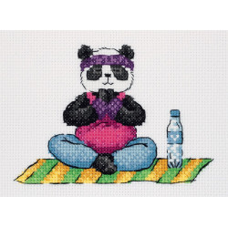 Cross stitch kit KLART "Yoga" KL8-527