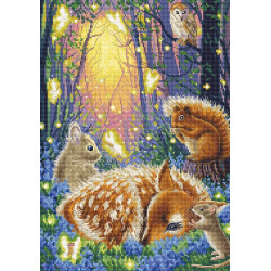 Cross stitch kit "Forest of Dreams" 21x30cm SLETIL8096