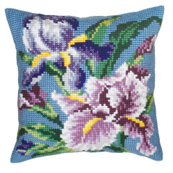 Cushion kit Iris mauve 40 x 40 cm CDA5050