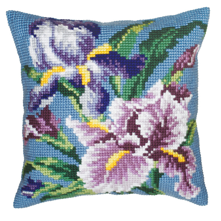 Pagalvėlių komplektas Iris mauve 40 x 40 cm CDA5050