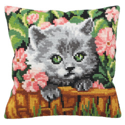 Cushion kit Minou - Cat 40 x 40 cm CDA5163