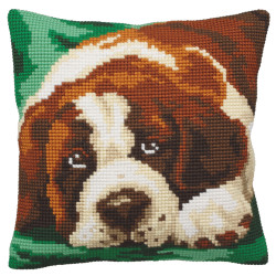 Cushion kit Bernie - Dog 40 x 40 cm CDA5165