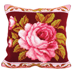 Cushion kit Romantic Rose 2 40 x 40 cm CDA5179