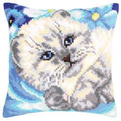 Cushion kit Cute Kitten 40 X 40 cm CDA5202