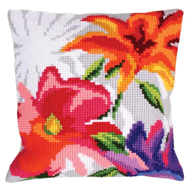 Kissen-Set Stylish Flowers 40 X 40 cm CDA5226