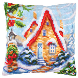 Cushion kit Fairy cottage 40 X 40 cm CDA5244