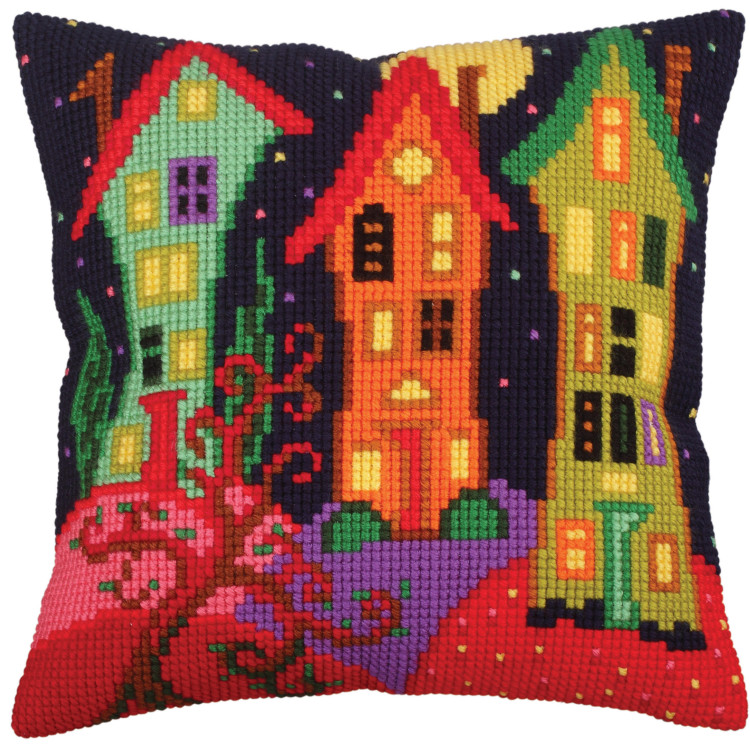 Cushion kit Lodges under the moon 40 X 40 cm CDA5258