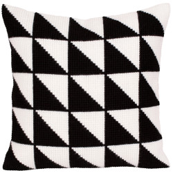 Cushion kit Black-and-white 40 X 40 cm CDA5275