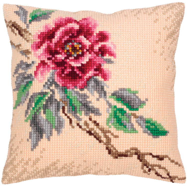 Cushion kit Tender peony 40 X 40 cm CDA5318