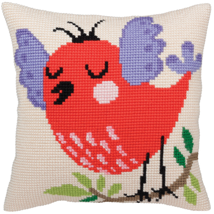 Cushion kit Spring songs  40 X 40 cm CDA5336