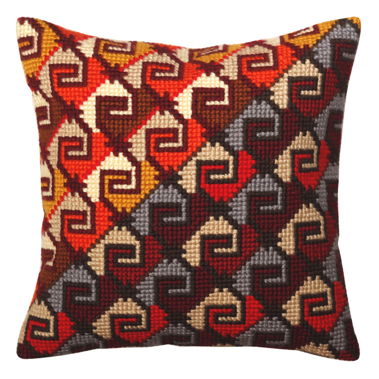 Cushion kit Peruvian ornament 40 X 40 cm CDA5368