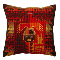 Cushion kit Peruvian ornament 40 X 40 cm CDA5370