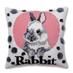 Cushion kit Rabbit 40 X 40 cm CDA5380