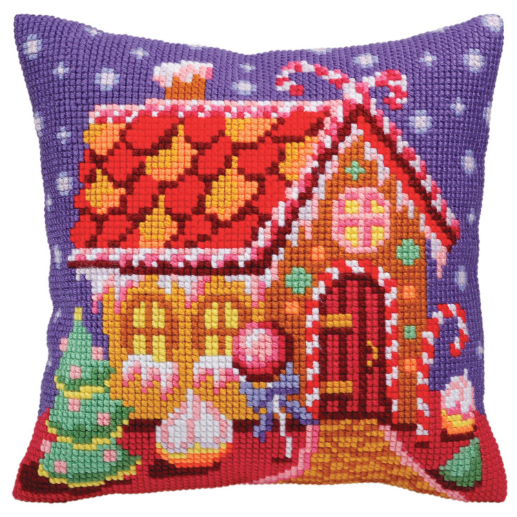 Cushion kit Gingerbread lodge 40 X 40 cm CDA5391