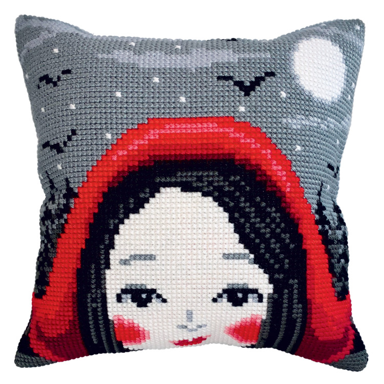 Cushion kit Red Ridinghood 40 X 40 cm CDA5408