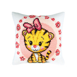 Cushion kit Baby tige 40 X 40 cm CDA5425