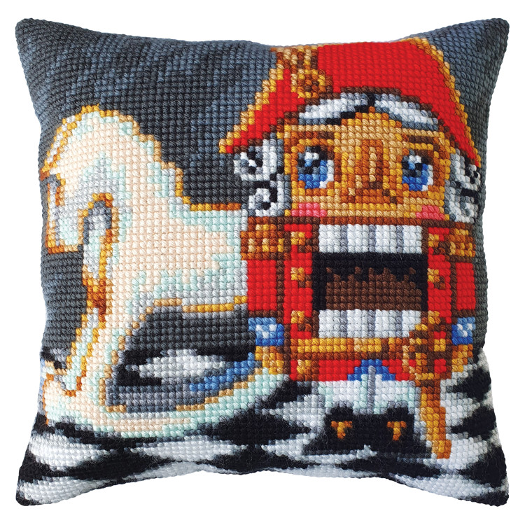 Cushion kit A very old story 40 X 40 cm CDA5454